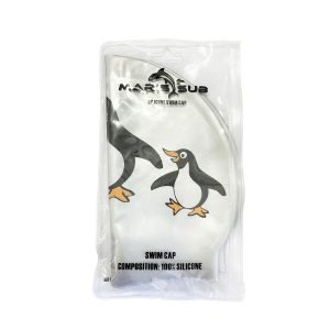 MARIS SUB SWIMCAP  SILICONE CP313 SILVER /FREE - Image 4