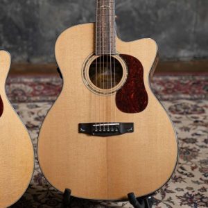CORT Gold-OC6 Bocote Acoustic Electric Guitar - Natural - Image 9
