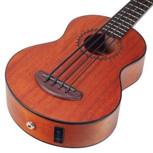 Mahalo Ukulele Bass MB1 - Trans Brown - Image 2