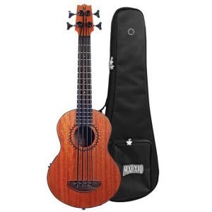Mahalo Ukulele Bass MB1 - Trans Brown - Image 1