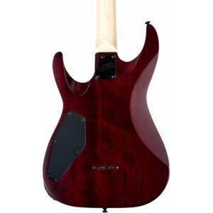 ESP MH Series LMH200QMNTSTBC Electric Guitar - See Thru Black Cherry - Image 4