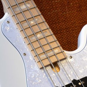 CORT Elrick NJS-4 Electric Bass - White - Image 4