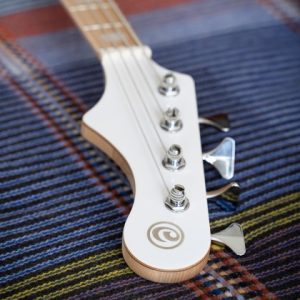 CORT Elrick NJS-4 Electric Bass - White - Image 9