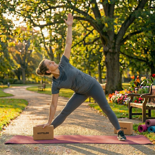 KETTLER CORK YOGA BLOCK (162-000)