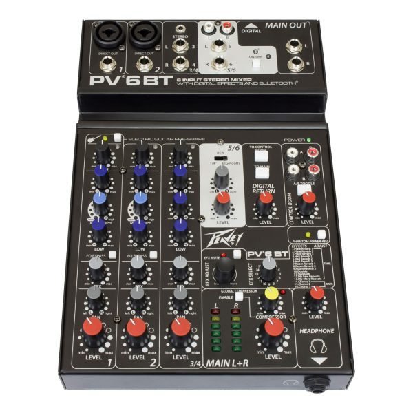 PEAVEY PV 6 BT Mixer