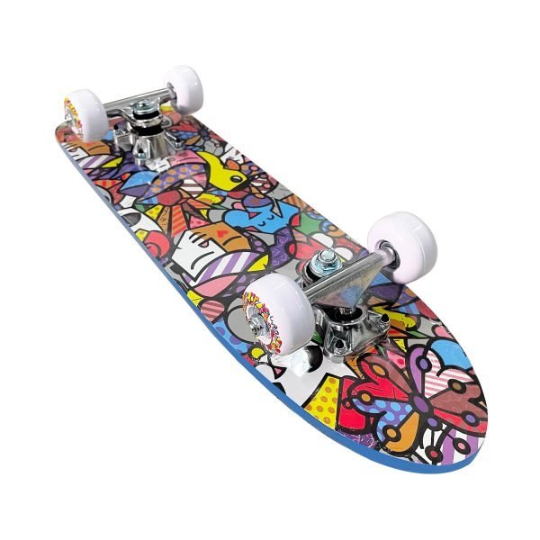 Silverfox-Skateboard-(1) Silverfox Skateboard Maple Medium Board Cartoon LY-2406AA-CRT
