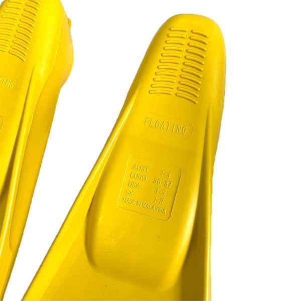 PANTAS SWIM FINS YELLOW RF-300YD