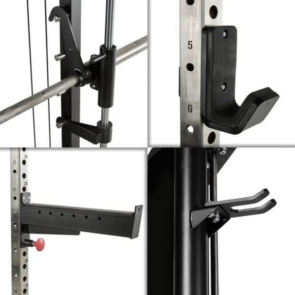 (BUNDLING) KETTLER FUNCTIONAL TRAINER KINETIC FT-PRO + KETTLER COMMERCIAL ADJUSTABLE BENCH