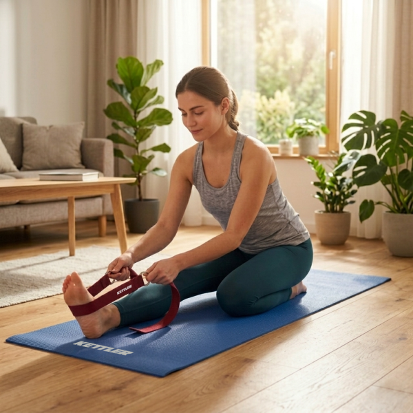 KETTLER Yoga Matras 8mm - Blue 104-600