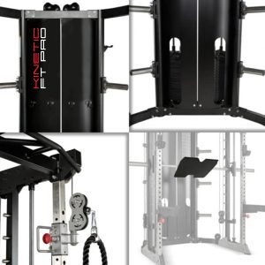 (BUNDLING) KETTLER FUNCTIONAL TRAINER KINETIC FT-PRO + KETTLER COMMERCIAL ADJUSTABLE BENCH - Image 7