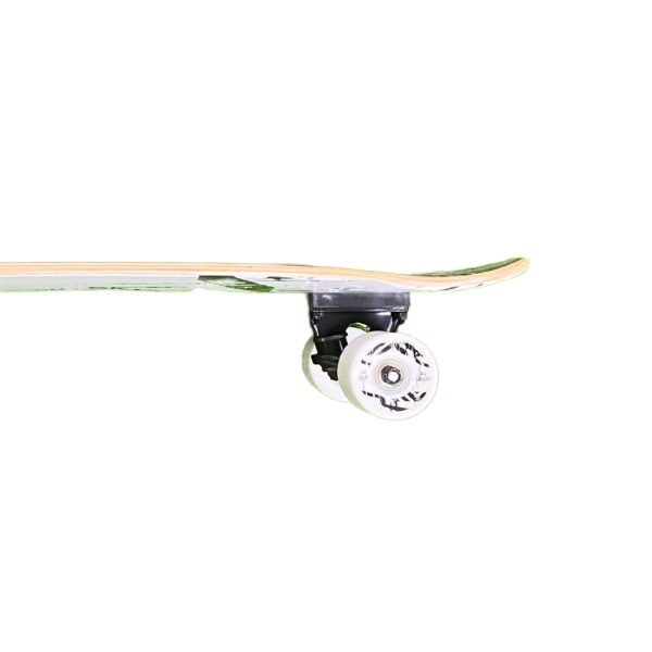 SILVERFOX Skate Board Cruiser Black & White Papan Seluncur