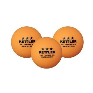 KETTLER Table Tennis Balls Bola PingPong 3 Stars - Orange