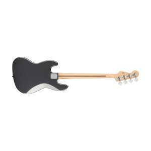 Squier Affinity Series Jazz Bass Guitar with Laurel FB - Charcoal Frost Metallic - Image 2
