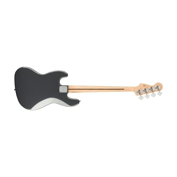 Squier Affinity Series Jazz Bass Guitar with Laurel FB - Charcoal Frost Metallic