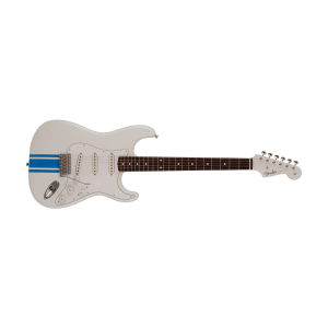 Fender Japan Traditional II Stratocaster Electric Guitar - Olympic White / Blue