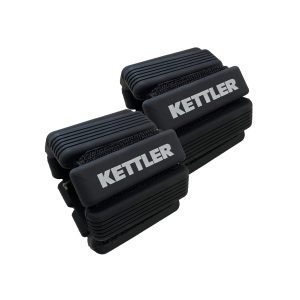 KETTLER WRIST & ANKLE BANGLES 1KG/PAIR - BLACK 418-000