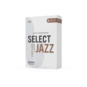 RICO by D'Addario Organic Select Jazz Reed-2 Unfilled (isi 10)