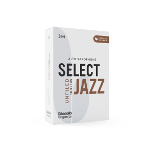 RICO by D'Addario Organic Select Jazz Reed-2 Unfilled (isi 10) - Image 4