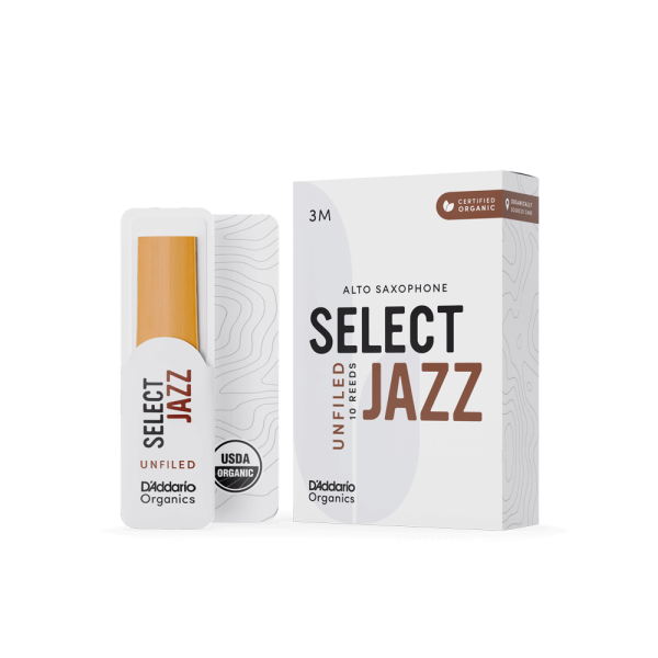 dw_orrs10asx3m_main_transparent_web2 RICO by D'Addario Organic Select Jazz Reed-2 Unfilled (isi 10)