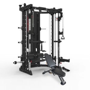 (BUNDLING) KETTLER FUNCTIONAL TRAINER KINETIC FT-PRO + KETTLER COMMERCIAL ADJUSTABLE BENCH
