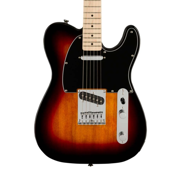 Squier Affinity Telecaster with Maple Fingerboard Electric Guitar - 3 Tone Sunburst