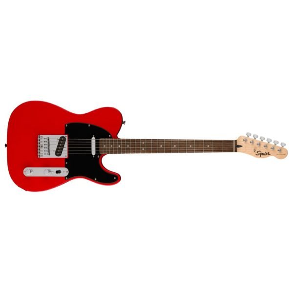 0373451558_sqr_ins_frt_1_rr SQUIER Sonic Telecaster with Maple Fingerboard - Torino Red