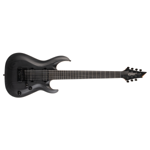 CORT KX707 Evertune Electric Guitar - Open Pore Black