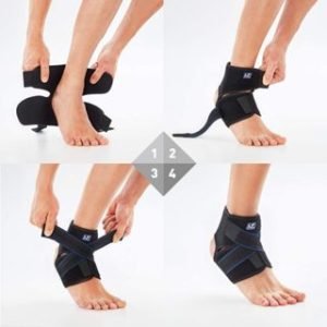 LP SUPPORT Coolprene X Ankle Brace LP-757CAR1 - Image 2