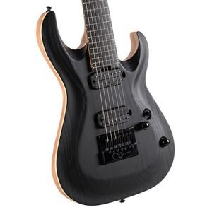 CORT KX707 Evertune Electric Guitar - Open Pore Black