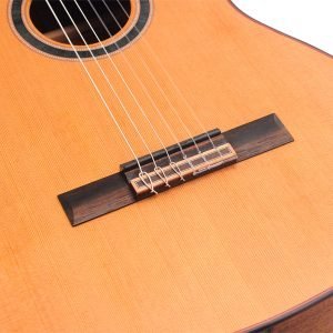 VALENCIA VC714 Solid Cedar Top Classical Guitar - Image 5