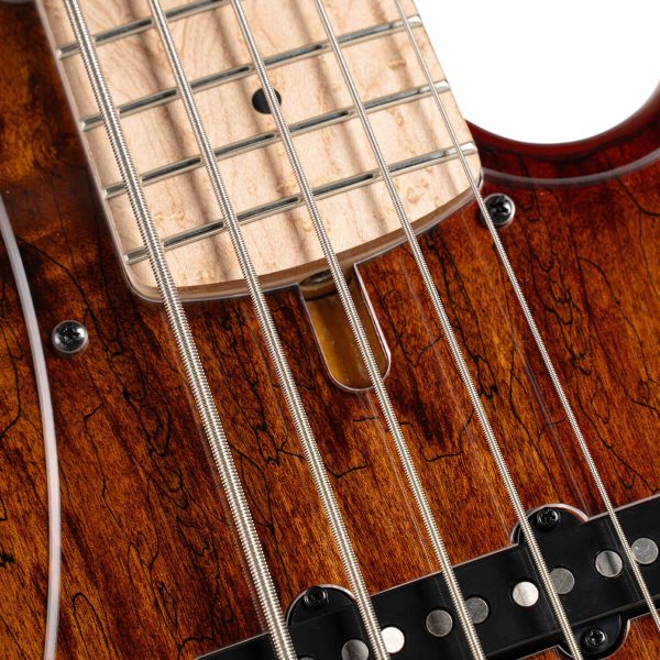 CORT GB Fusion 5 Electric Bass - Antique Brown Burst
