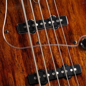 CORT GB Fusion 5 Electric Bass - Antique Brown Burst - Image 4