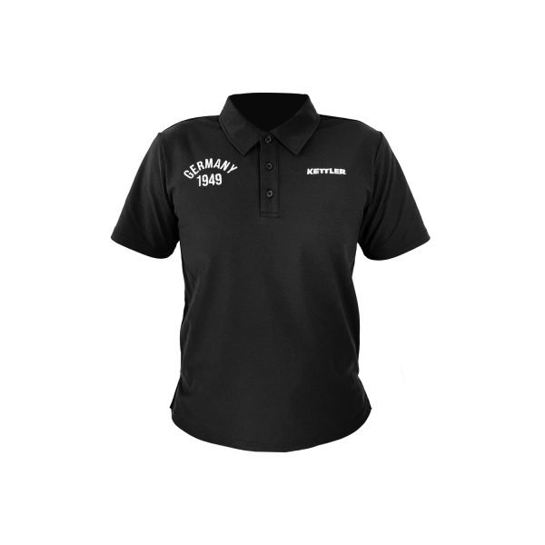 Kettler-Poloshirt-black-1 KETTLER Mens Polo Shirt