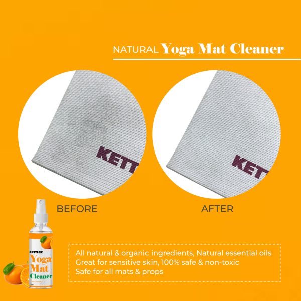 KETTLER Yoga Matras Cleaner Fresh Orange