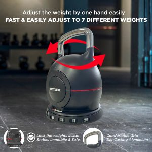 KETTLER Adjustable Kettlebell 20KG