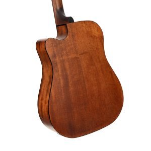 Cort Earth60MCE Acoustic Electric Guitar - Open Pore - Image 7