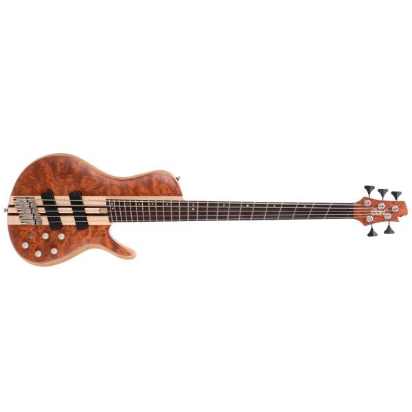 Cort A5 Beyond Electric Bass - Open Pore Bubinga Natural