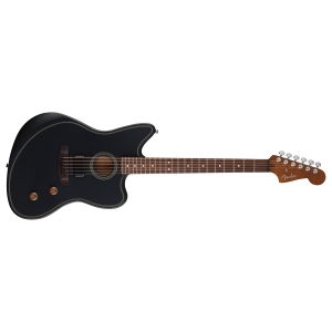 FENDER Acoustasonic Jazzmaster Electric Guitar - Black