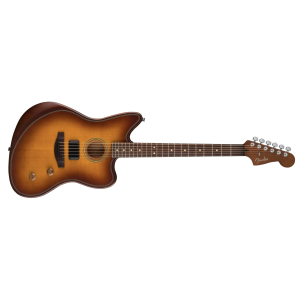 FENDER Acoustasonic Jazzmaster Electric Guitar - Honey Burst