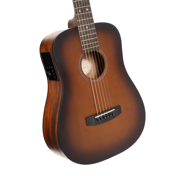 CORT Earth GO Acoustic Electric Guitar - Open Pore Brown Burst