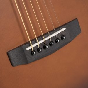CORT Earth GO Acoustic Electric Guitar - Open Pore Brown Burst - Image 8