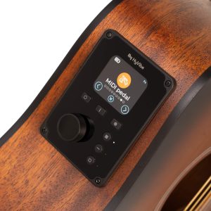 CORT Earth GO Acoustic Electric Guitar - Open Pore Brown Burst - Image 5