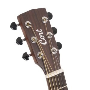 CORT Earth GO Acoustic Electric Guitar - Open Pore Brown Burst - Image 11