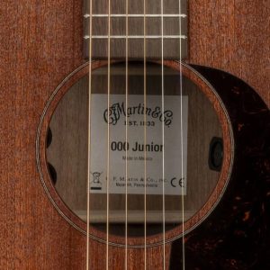 MARTIN 000JR-E-Sapele Acoustic Electric Guitar - Image 2