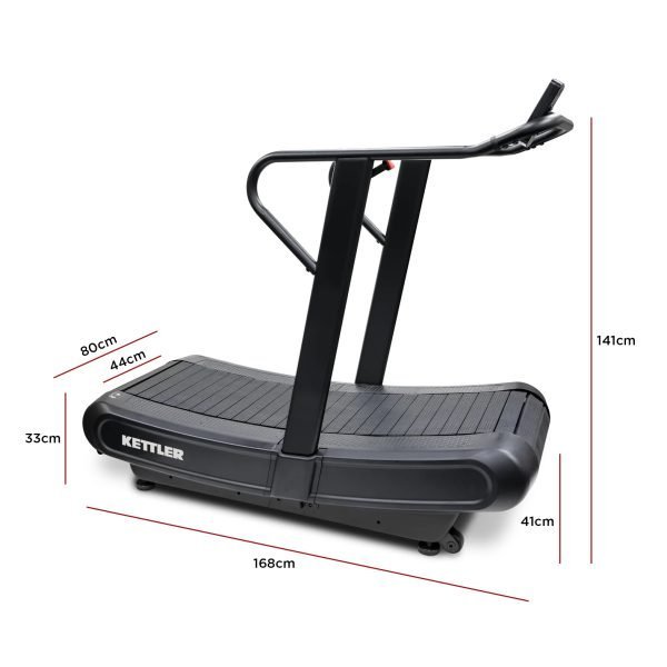 KETTLER Manual-Curved Treadmill Arch-Drive