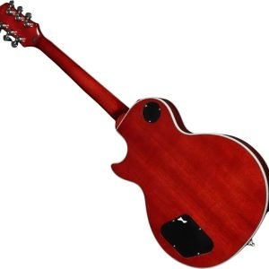 EPIPHONE Les Paul Custom Figured Electric guitar - Transparent Red - Image 3