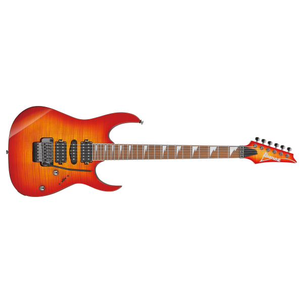 IBANEZ RG470DXFM Electric Guitar - Cherry Sunburst