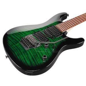IBANEZ KIKOSP3 Electric Guitar - Transparent Emerald Burst