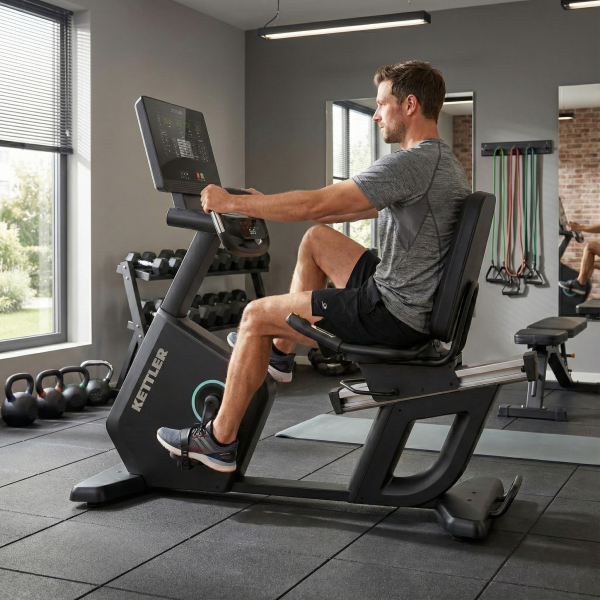 KETTLER Commercial Recumbent Bike R5 Plus