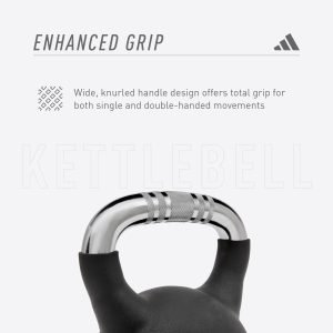 ADIDAS KETTLEBELL 4 KG/9LB - BLACK ADWT-11504
